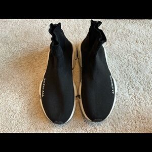 Balenciaga stretch-knit high-top sneakers